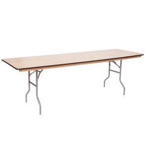 PRE 8'x30" Wood Table
